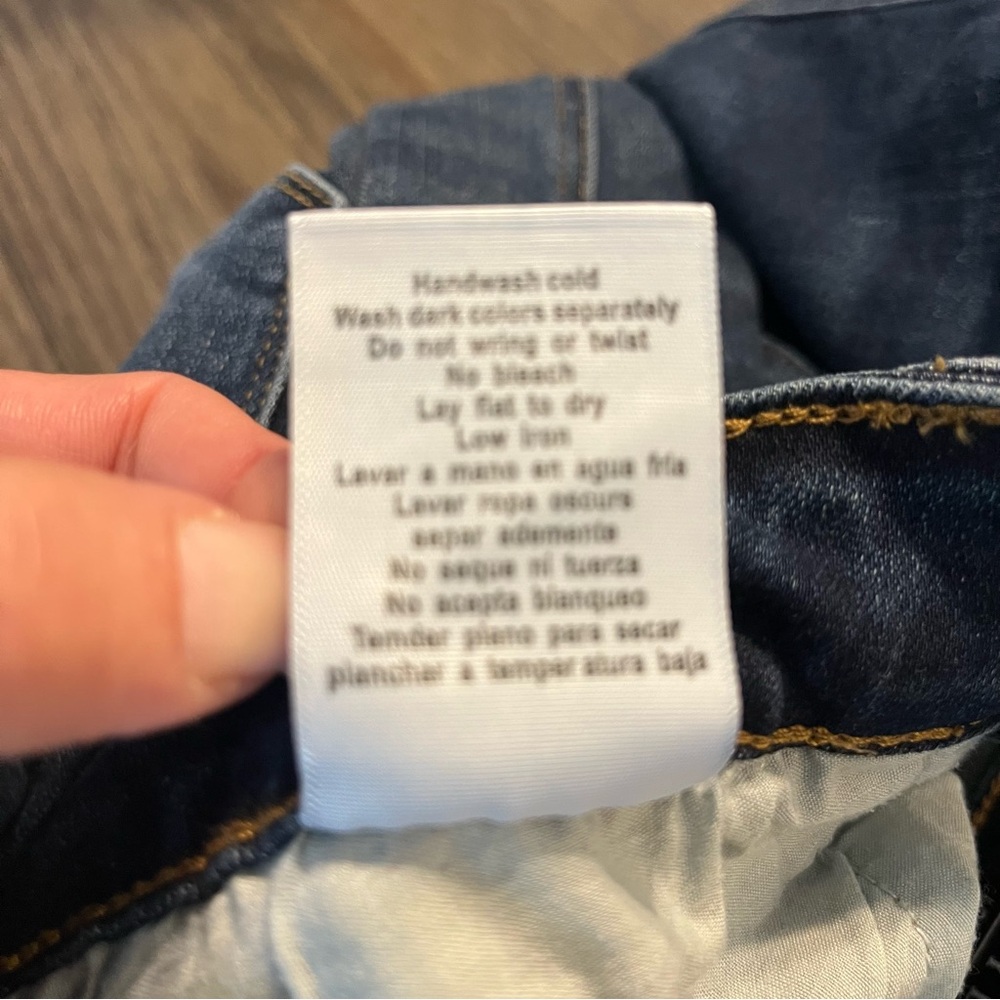 Judy Blue Indigo Skinny Fit Front Seam Jeans Sz 3/26  Excellent Condition - Picture 10 of 10